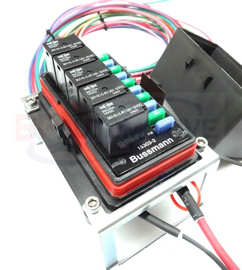 fuse relay box power distribution|12v fuse panel with relays.